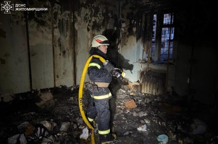 Новини України - Атака на Житомирщину: з&rsquo;явилися фото наслідків