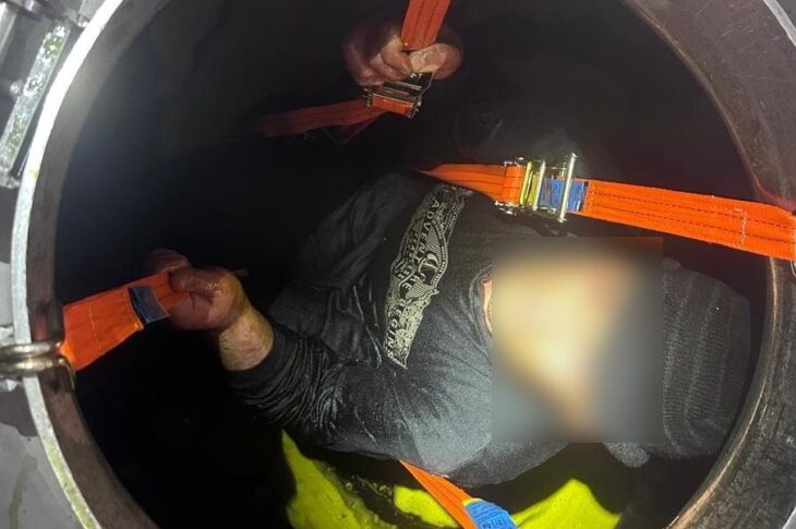 Новини України - Чоловік намагався втекти з України у цистерні з олією