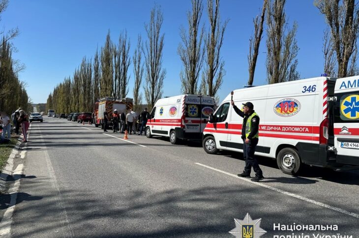 Новини України - На Вінниччині у ДТП постраждали семеро пасажирів автобуса