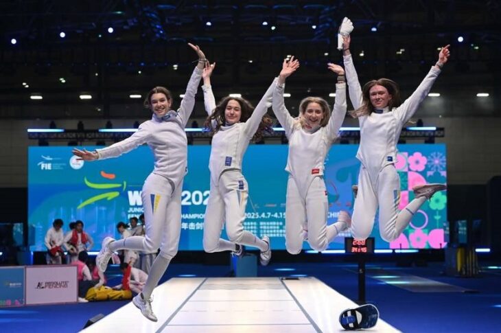 Новини спорту - Українські шпажистки стали чемпіонками світу серед юніорів