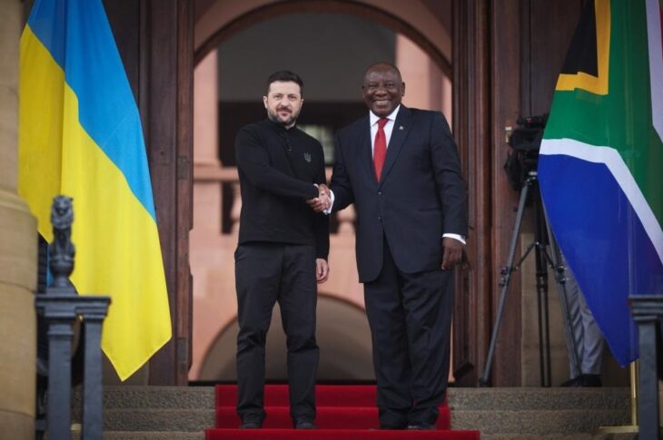 Новини України - Зеленський провів зустріч з президентом ПАР