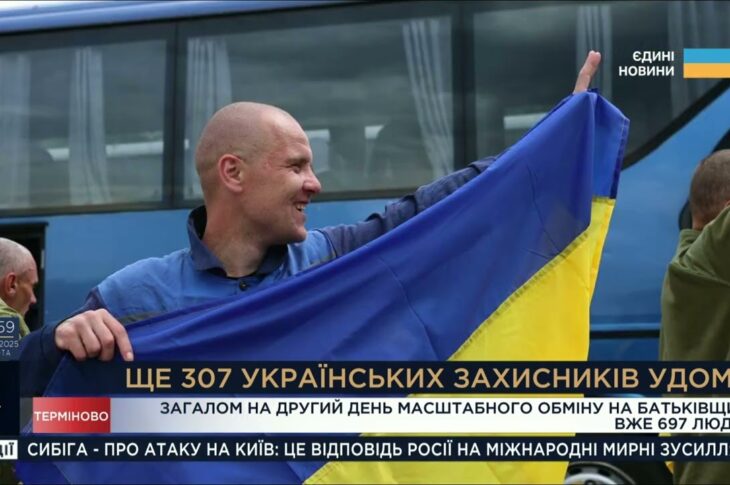 Ще 307 українських захисників удома!