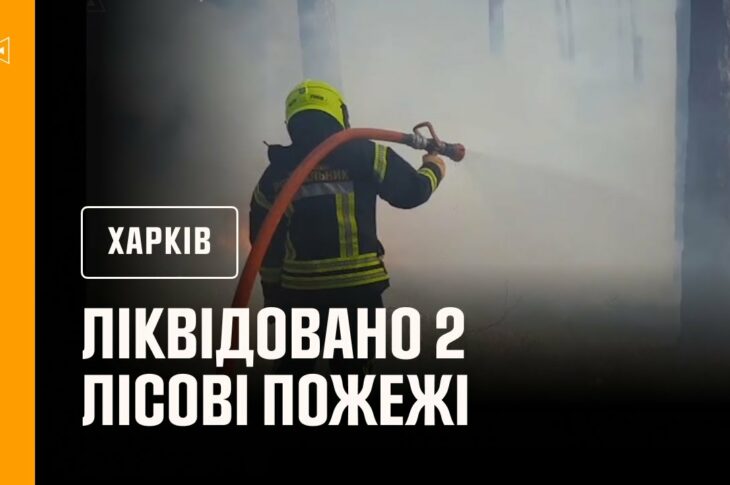 На Харківщині ліквідовані 2 лісові пожежі