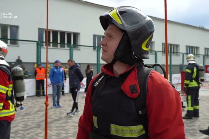 У столиці відбувся Чемпіонат України "Найсильніший пожежний-рятувальник Київ-2025"
