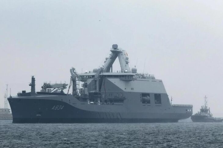 Новини бізнесу - Флот Нідерландів отримав корабель зі сталі Метінвесту