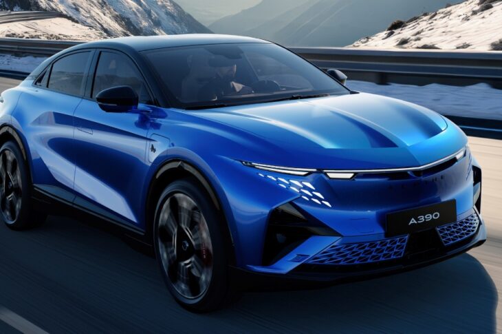 Авто новини - Французька Alpine представила електричний кросовер A390 з трьома двигунами