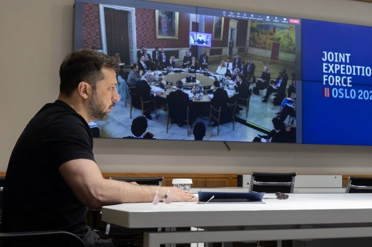 Виступ Президента Володимира Зеленського на саміті країн – учасниць JEF