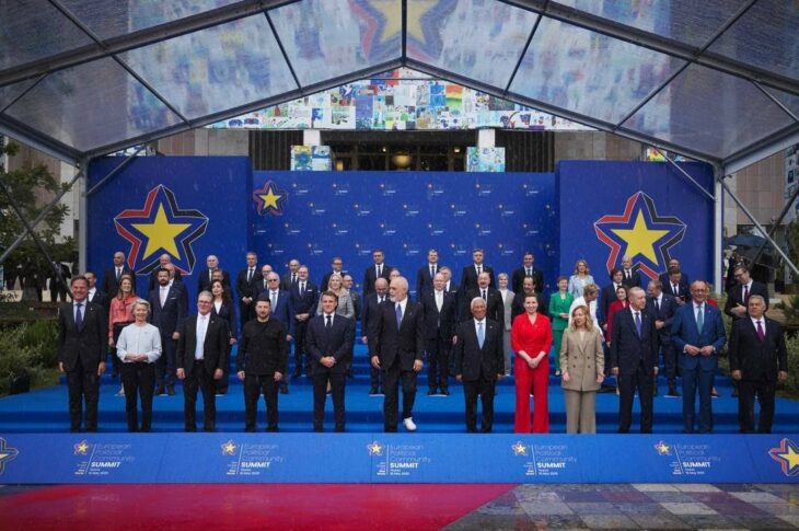 Виступ Володимира Зеленського у пленарному засіданні саміту Європейської політичної спільноти