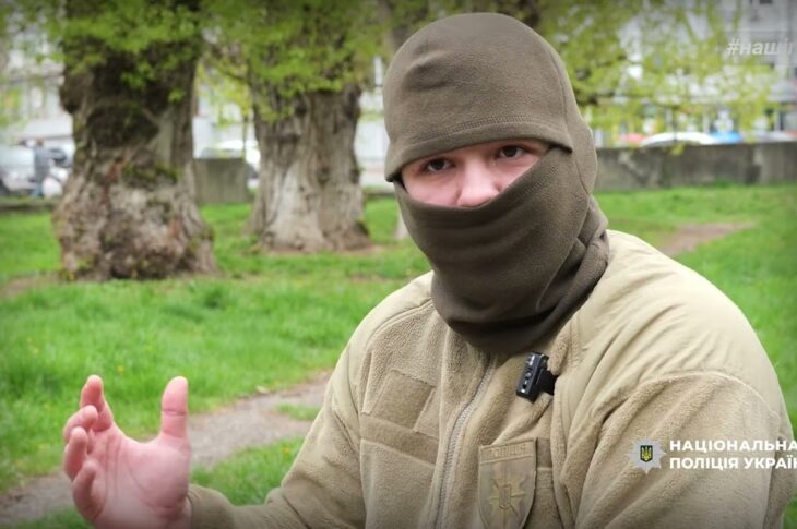 Про знищення російської техніки – розповів боєць стрілецького батальйону поліції на псевдо Слон