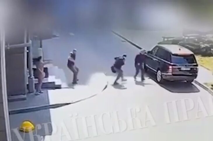 Новини України - Оприлюднено відео замаху на Стерненка