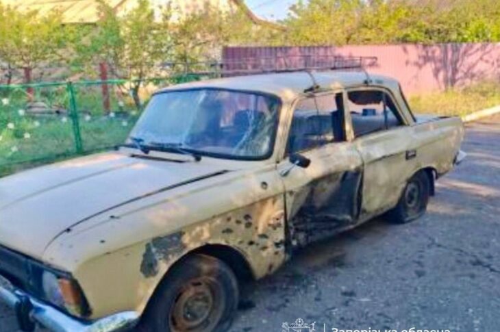 Новини України - Росіяни атакували з дрона цивільне авто на Запоріжжі, є поранений