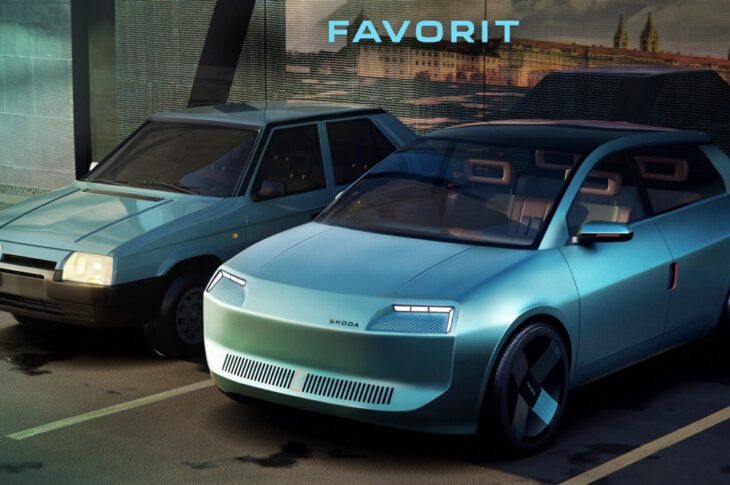 Авто новини - Škoda Favorit 1987 року переосмислили як електрокар для нового покоління