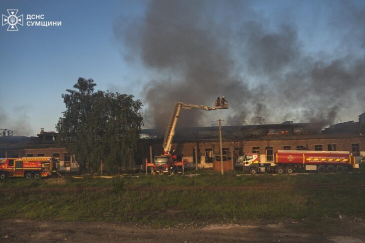 Новини України - Удар РФ по Сумах: ліквідовано масштабну пожежу
