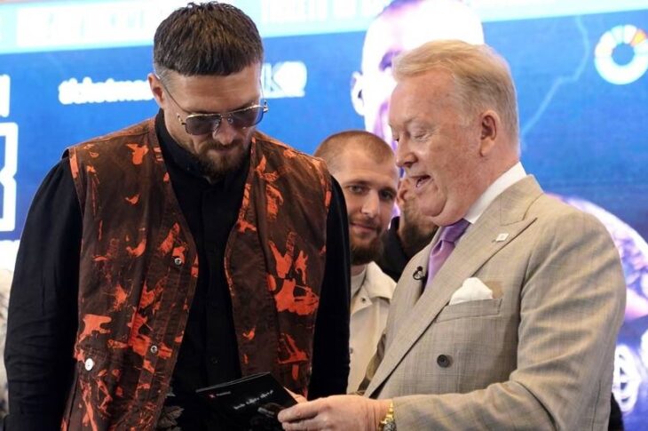 Новини спорту - Усик розповів про розкішний подарунок від промоутера Дюбуа у разі перемоги