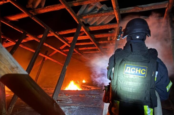 Новини України - Ворог вдарив по Черкасах: горить гуртожиток