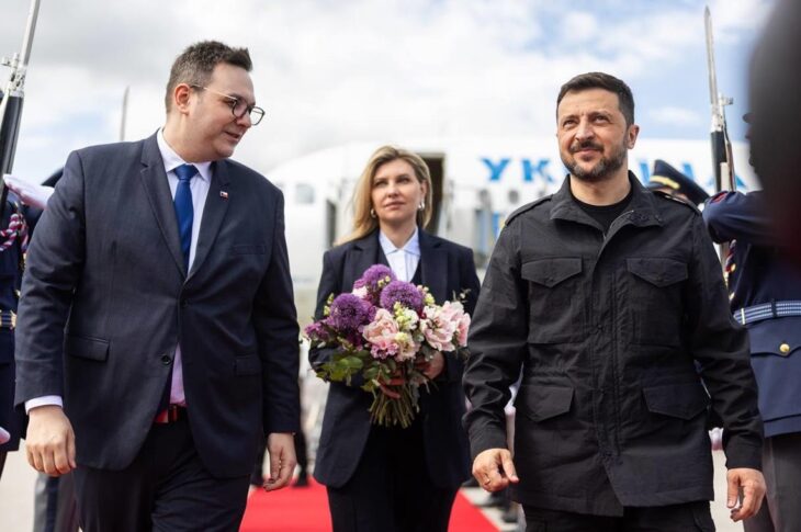 Новини України - Зеленський прибув з візитом до Чехії