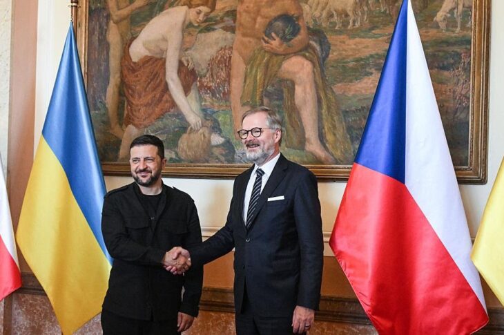 Новини України - Зеленський проводить переговори з прем&rsquo;єром Чехії