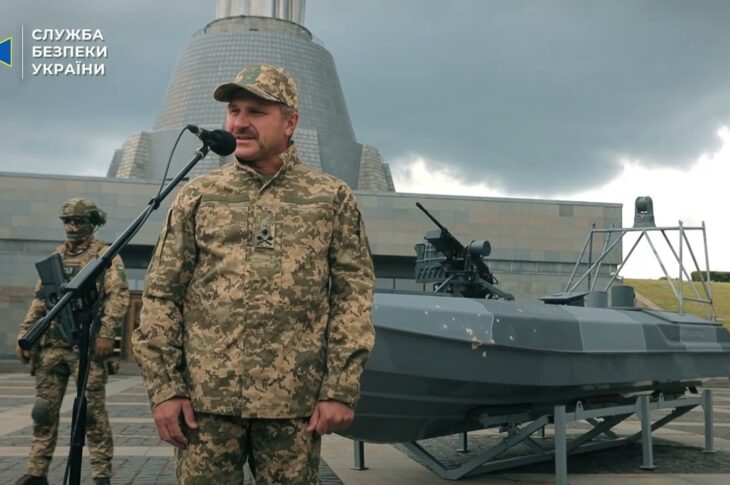 СБУ передала в Музей один із легендарних дронів Sea Baby