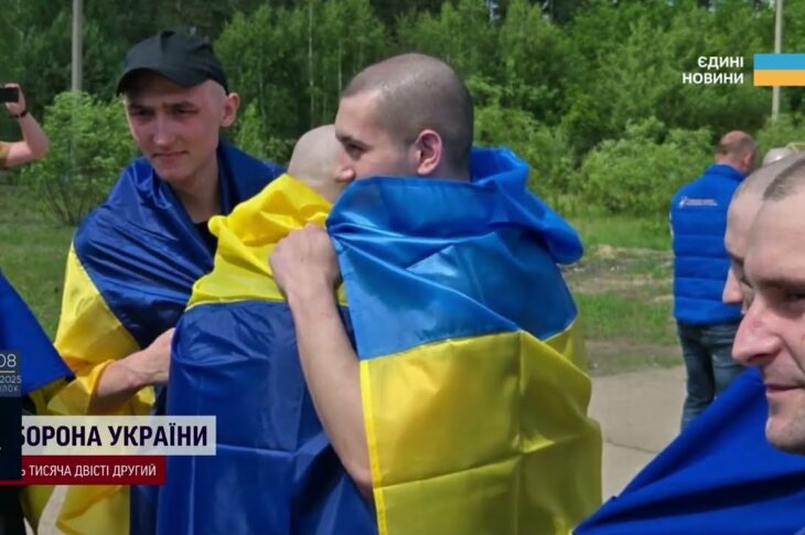 НАШІ ВДОМА! Перші хвилини на рідній землі звільнених з полону воїнів