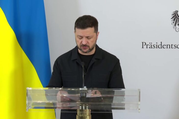 Спільна пресконференція за підсумками зустрічі Володимира Зеленського та Александра Ван дер Беллена