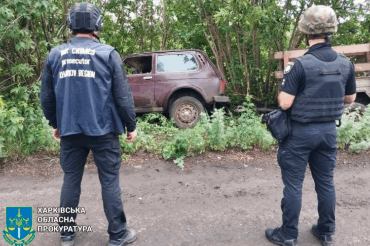 Новини України - На Харківщині окупанти скинули вибухівку на авто: є загиблий