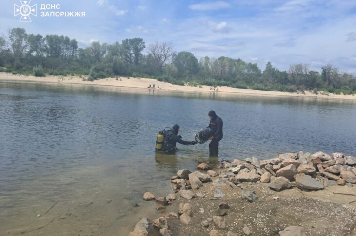 Новини України - На Запоріжжі водолази-сапери знищили бойову частину Шахеда