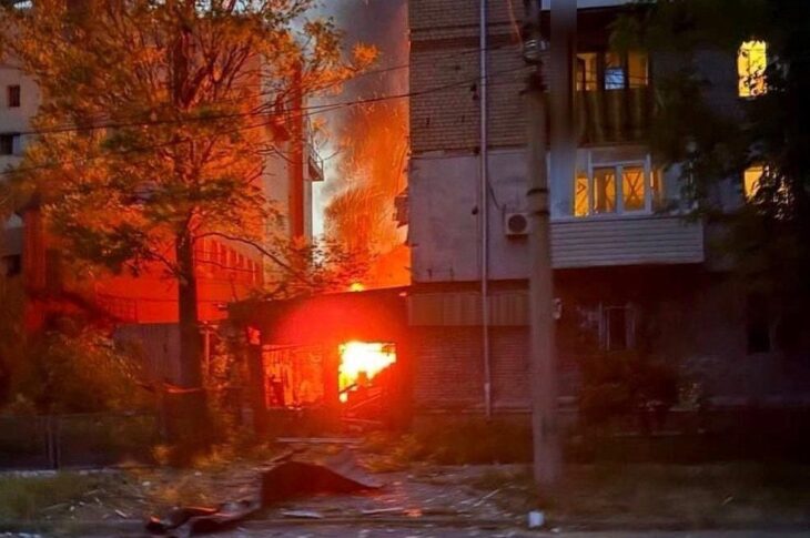 Новини України - РФ атакувала Запоріжжя: у місті пожежі