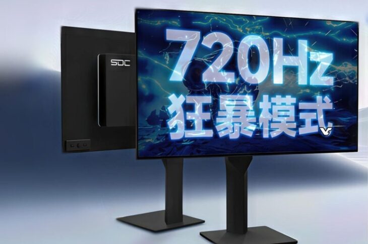 Технології - SDC представила перший у світі OLED-монітор з частотою 720 Гц