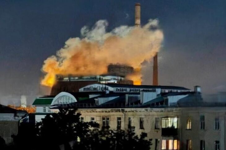 Новини світу - У Росії палає хімзавод &ndash; соцмережі