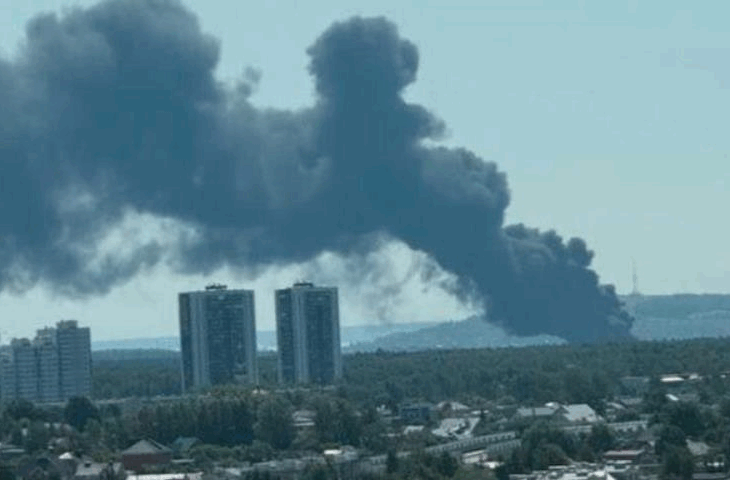 Новини світу - У російській Казані спалахнула потужна пожежа