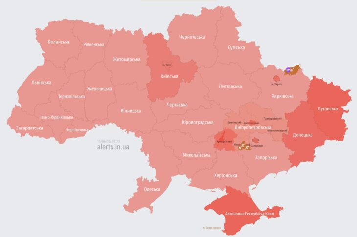 Новини України - В Україні оголошено масштабну тривогу через зліт ворожих МіГ-31К
