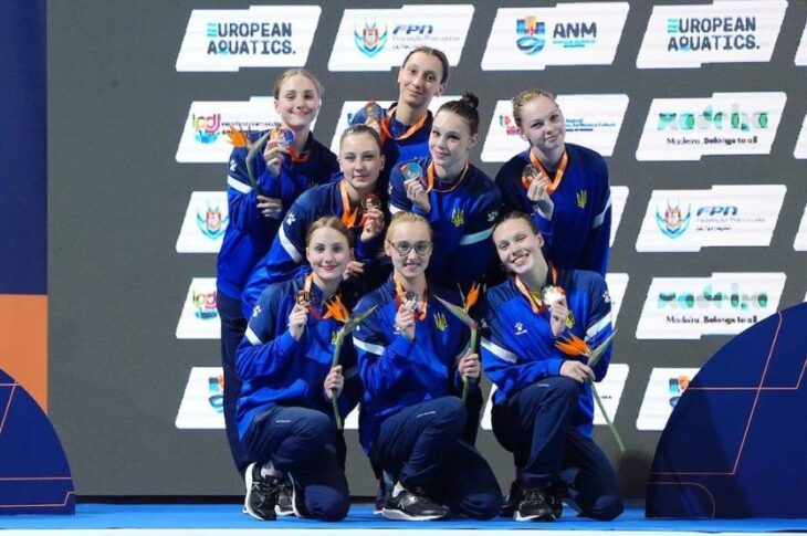 Новини України - Євро-2025 з артистичного плавання: в України - друга "срібна" медаль