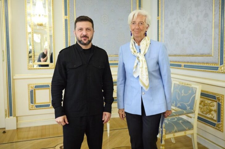 Новини України - Зеленський і глава ЄЦБ обговорили активи Росії