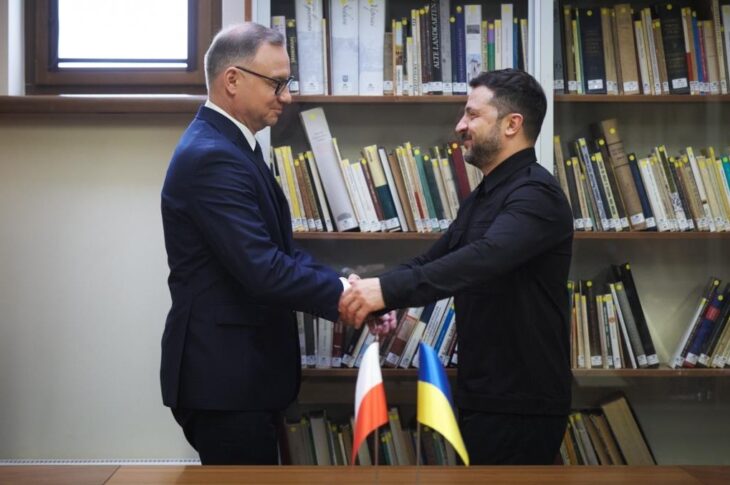 Новини України - Зеленський зустрівся з Дудою у Вільнюсі