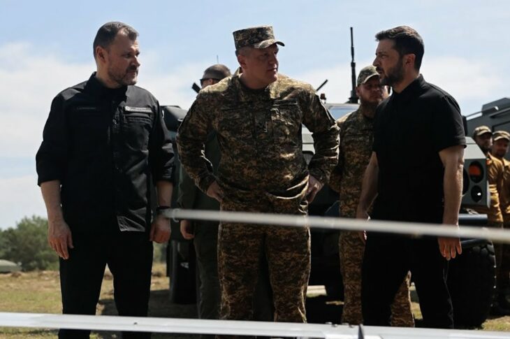 Володимир Зеленський відвідав локації підготовки бійців Національної гвардії