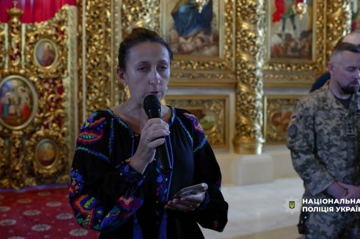 У Києві попрощалися з командиром Обʼєднаної штурмової бригади Нацполіції «Лють» Максимом Казбаном