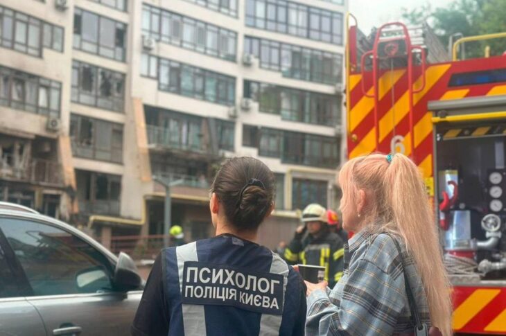 Новини Києва - Атака на Київ: число потерпілих сягло дев'яти осіб