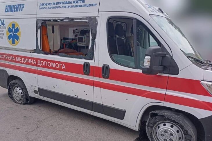 Новини України - На Херсонщині росіяни дроном атакували "швидку"