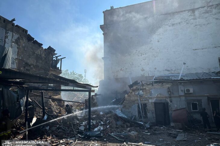 Новини України - ОВА показала наслідки удару по Миколаєву