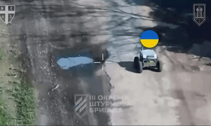 Новини України - Росіяни здались в полон наземним роботам