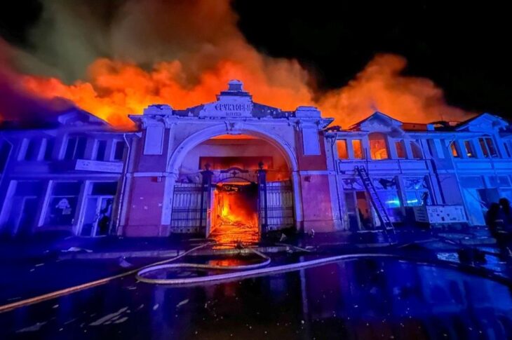 Новини України - Російська атака пошкодила сім об'єктів культурної спадщини в Одесі
