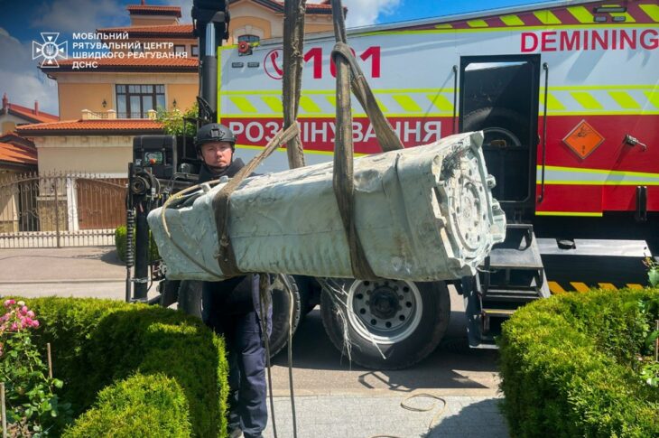 Новини Києва - У Києві виявили бойову частину ракети Х-69