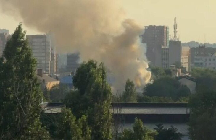 Новини світу - У Ростові горить військова частина - соцмережі