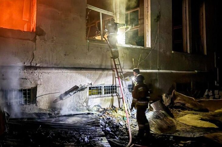 Новини України - В ДСНС показали наслідки атаки дронів на Миколаїв