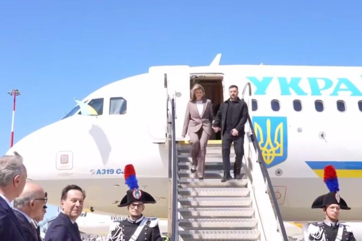 Новини України - Зеленський прибув з візитом до Італії