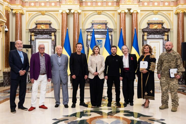 Володимир Зеленський вручив відзнаки «Національна легенда України»