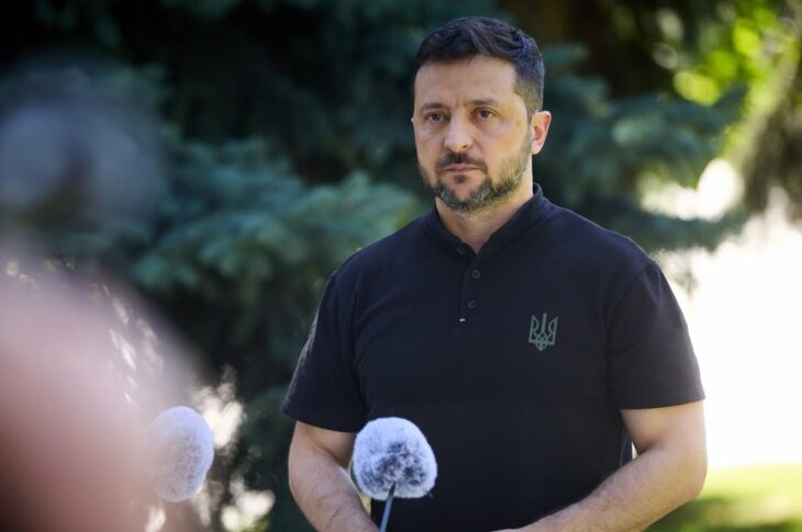 Спілкування Президента України Володимира Зеленського з журналістами 29 серпня 2025 року