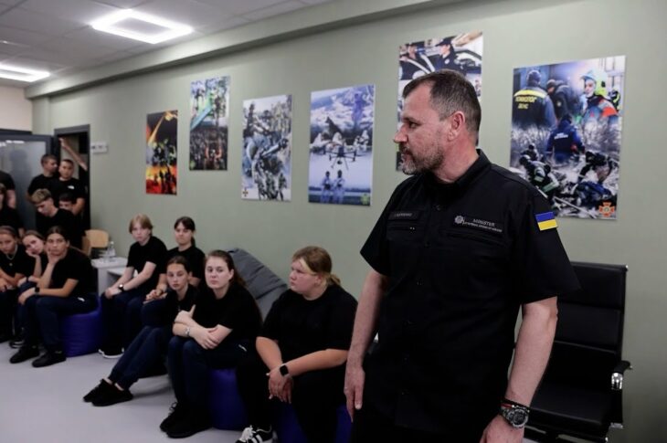 Ігор Клименко відвідав новостворений ліцей МВС у Кривому Розі