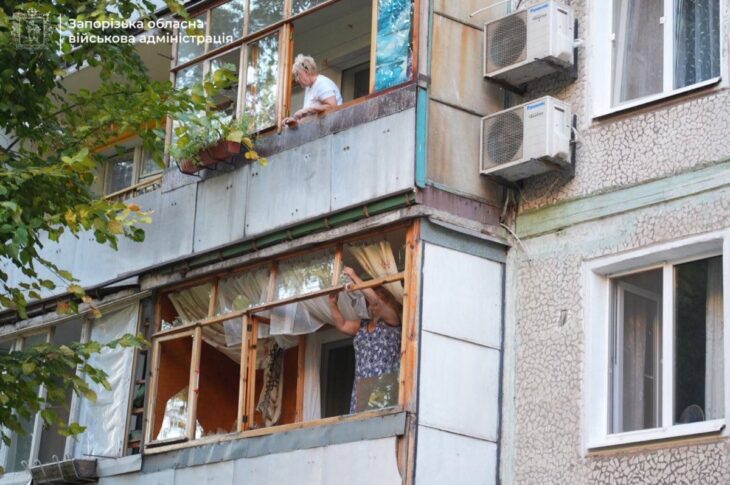Новини України - У Запоріжжі через обстріл пошкоджена промислова інфраструктура