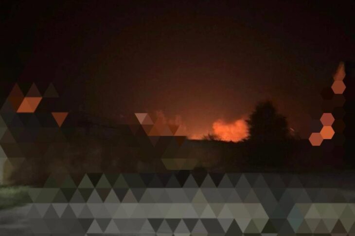 Новини України - У Запоріжжі після атаки БПЛА палає підприємство